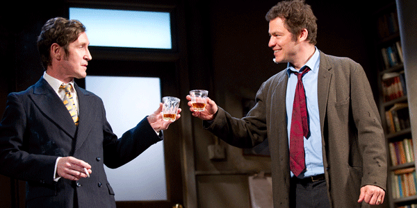 Paul McGann and Dominic West in 'Butley'